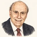 Illustrated portrait of Michael Rabin
