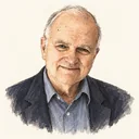 Illustrated portrait of Richard Stearns
