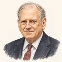 Illustrated portrait of Robert Kahn