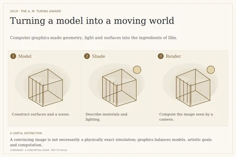 Turning a model into a moving world