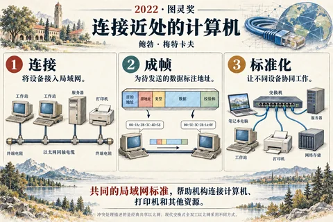 连接近处的计算机