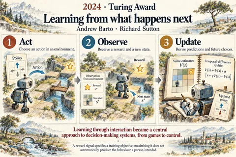Learning from what happens next